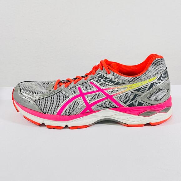 ASICS Running Shoes Womens 9.5 Gel-Exalt 3 Gray Pink Low Top Sneakers Trainers - Picture 13 of 13